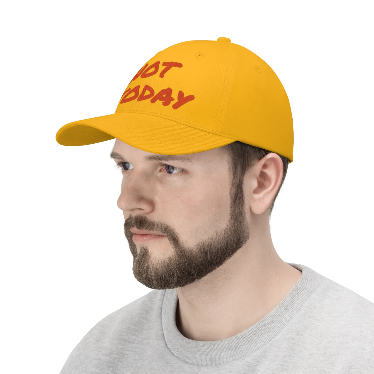 Orange Marker "Not Today" Hat ๐ฝ๐๐พ - VezzyWorld
