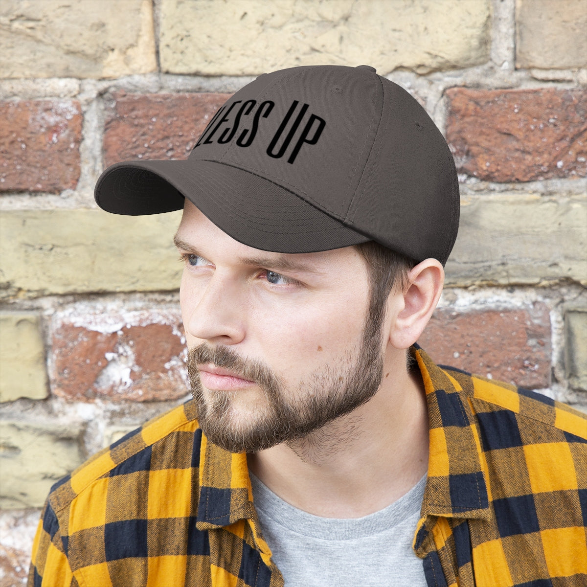 Black Letters "Bless Up" Dad Hat ๐ฝ๐๐พ - VezzyWorld