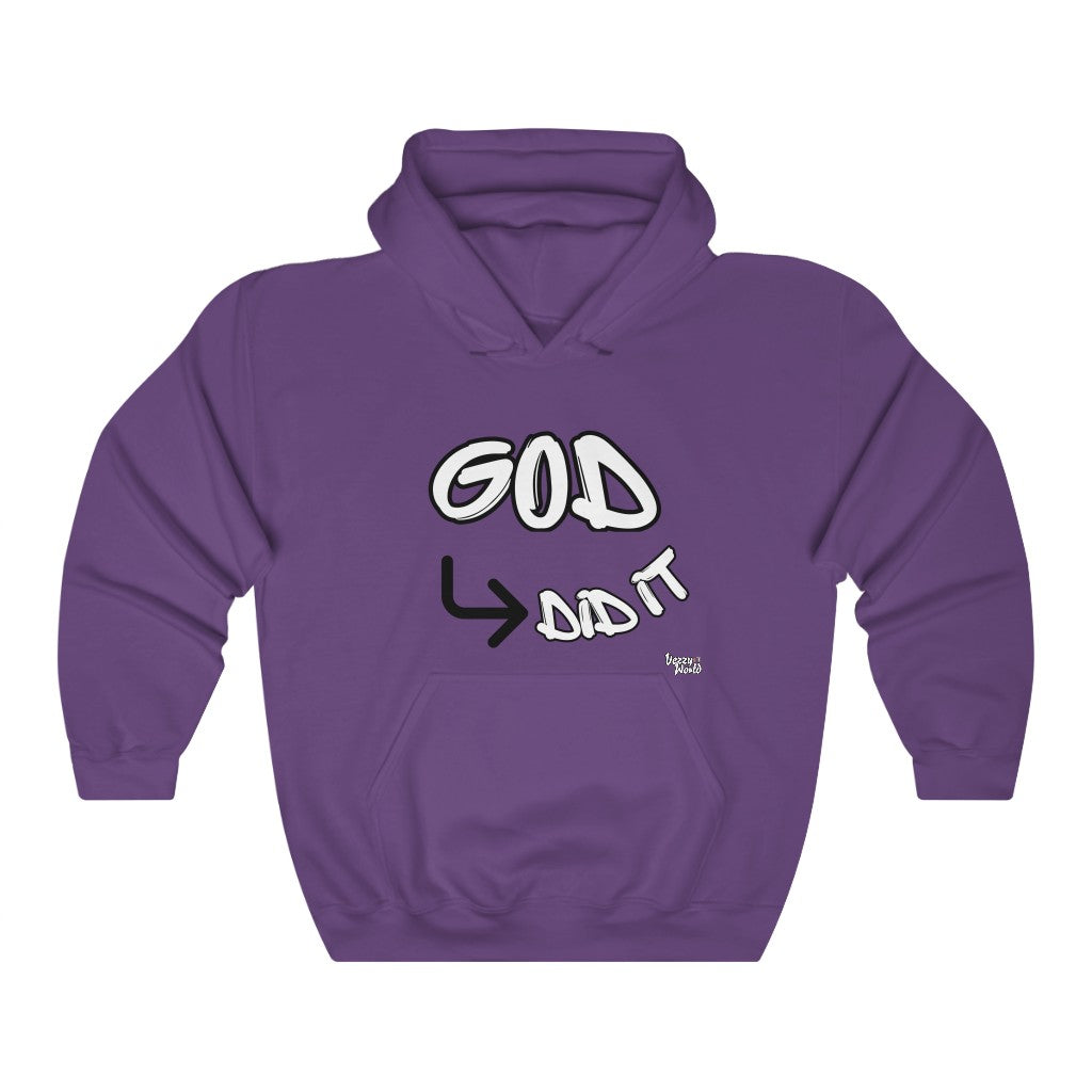 "God Did It" β’ Hoodie - More Colors #VezzyWorld π½ππΎ - VezzyWorld