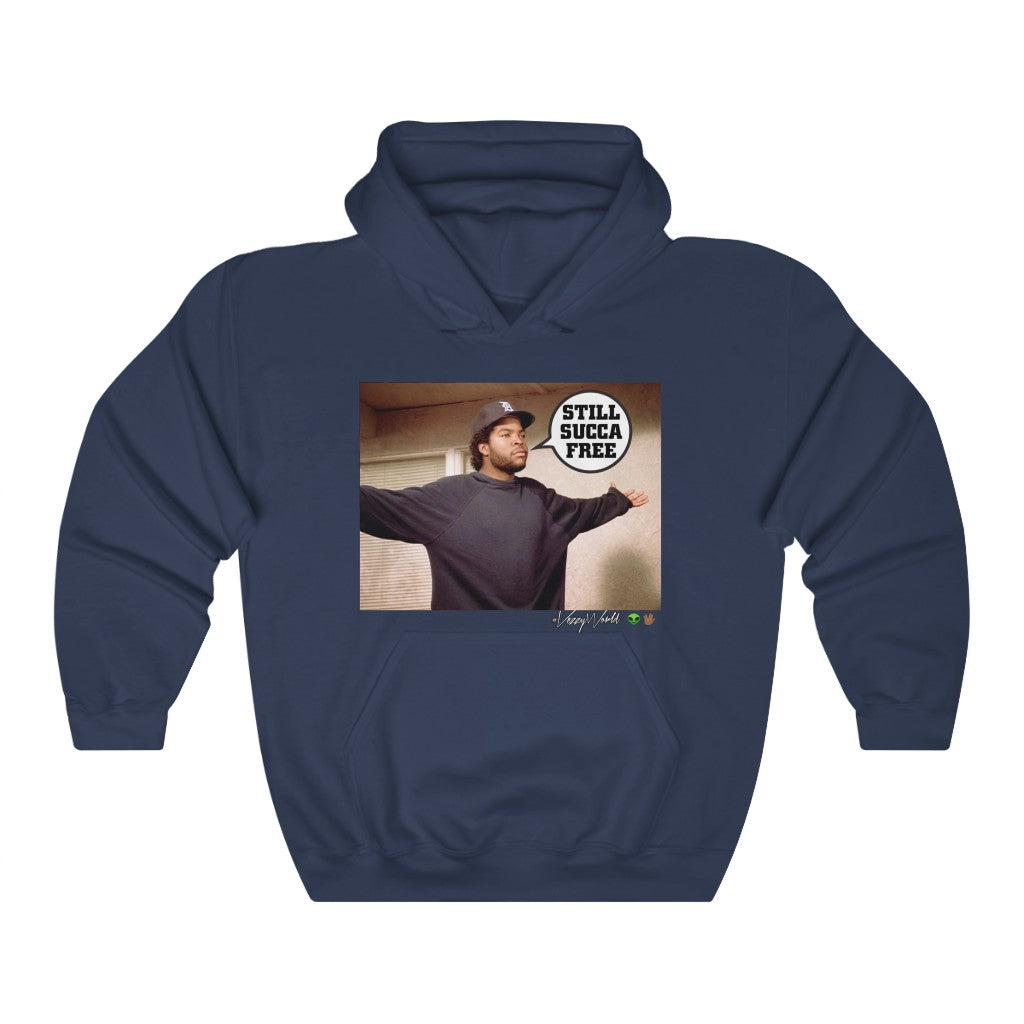 Ice Cube Still Succa Free β’ Edition Hoodie #VezzyWorld π½ππΎ Black Letters - VezzyWorld