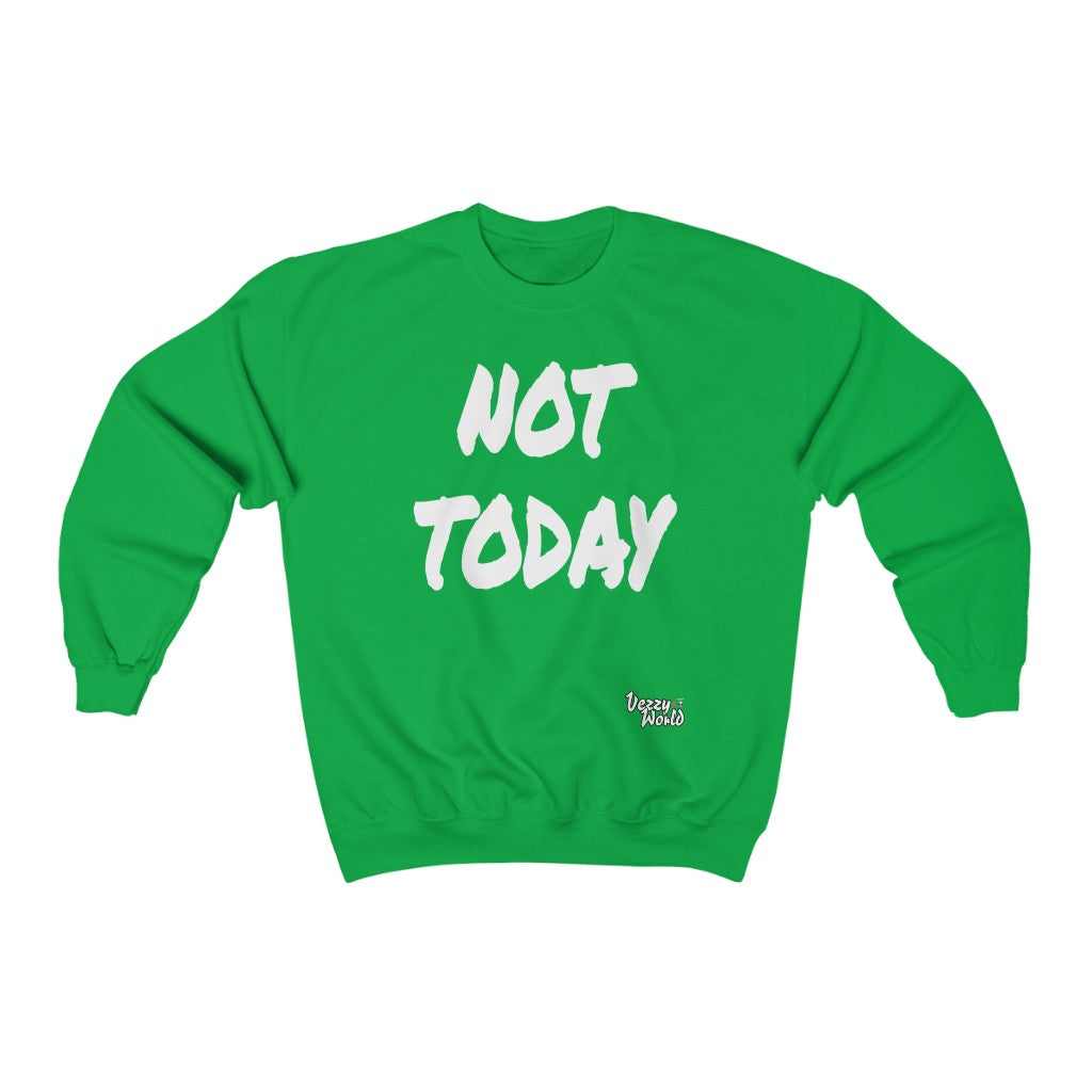 New Fresh Sweater + Not Today - White Letter #VezzyWorld π½ππΎ - VezzyWorld