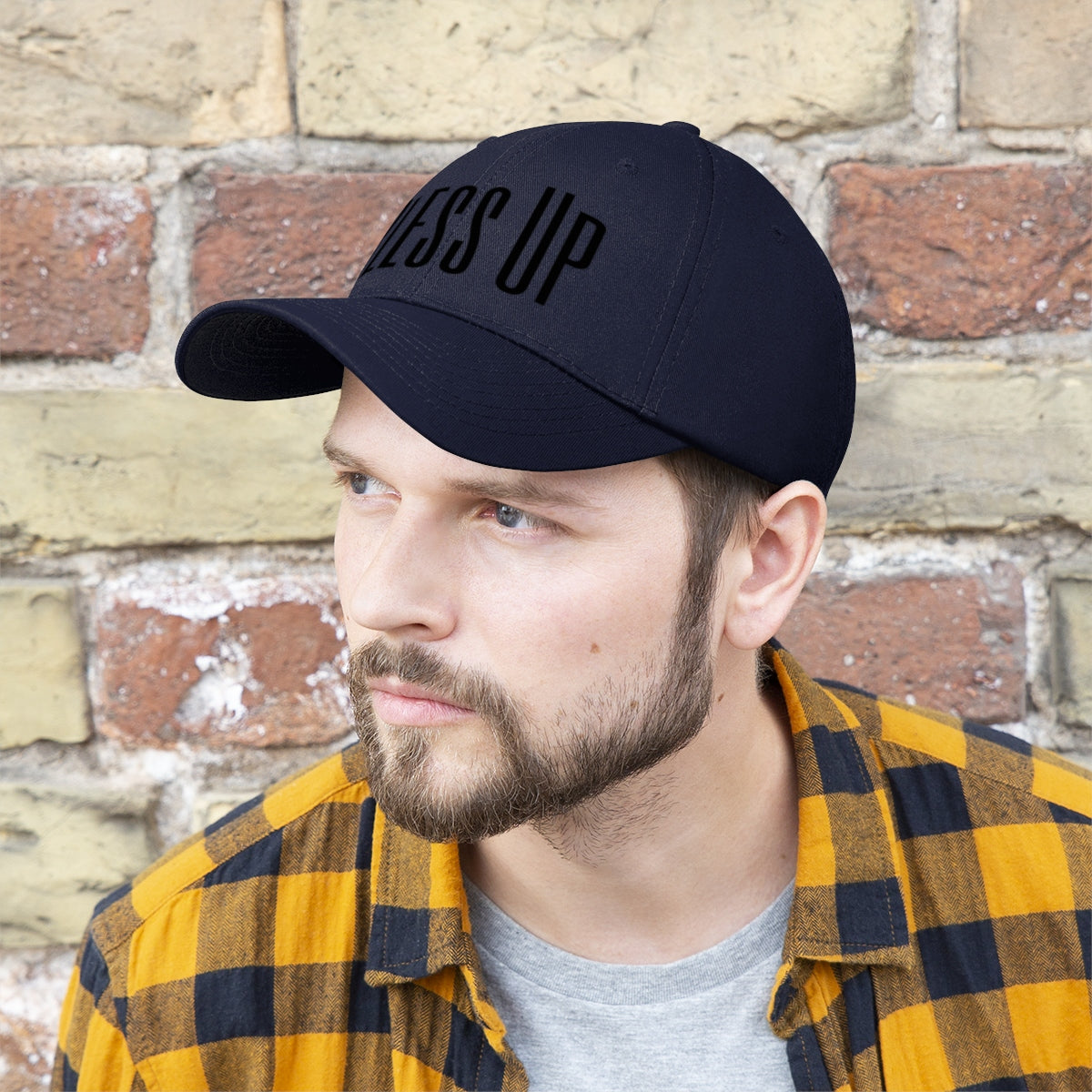 Black Letters "Bless Up" Dad Hat ๐ฝ๐๐พ - VezzyWorld