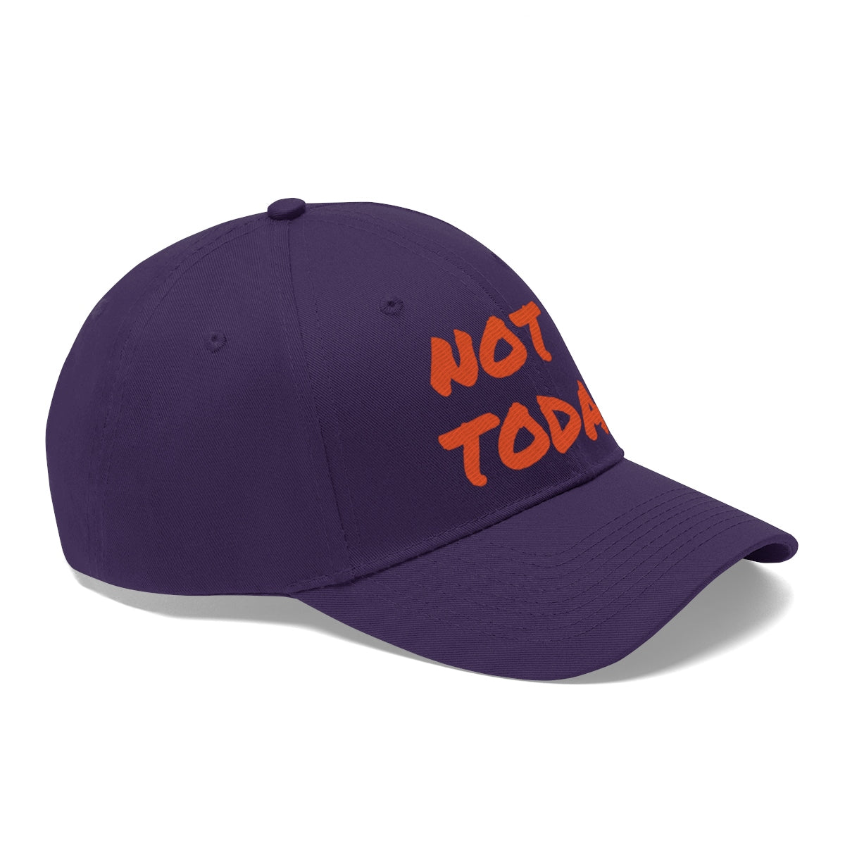 Orange Marker "Not Today" Hat ๐ฝ๐๐พ - VezzyWorld