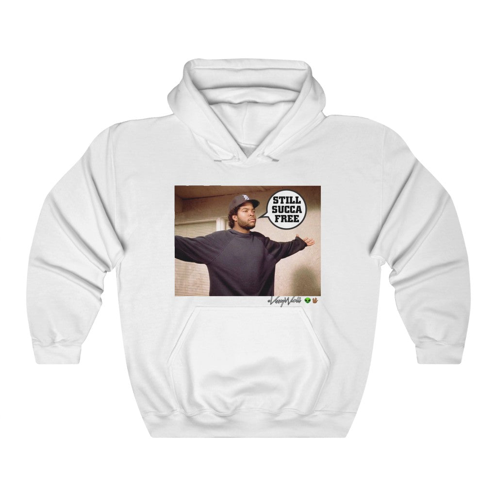 Ice Cube Still Succa Free β’ Edition Hoodie #VezzyWorld π½ππΎ Black Letters - VezzyWorld