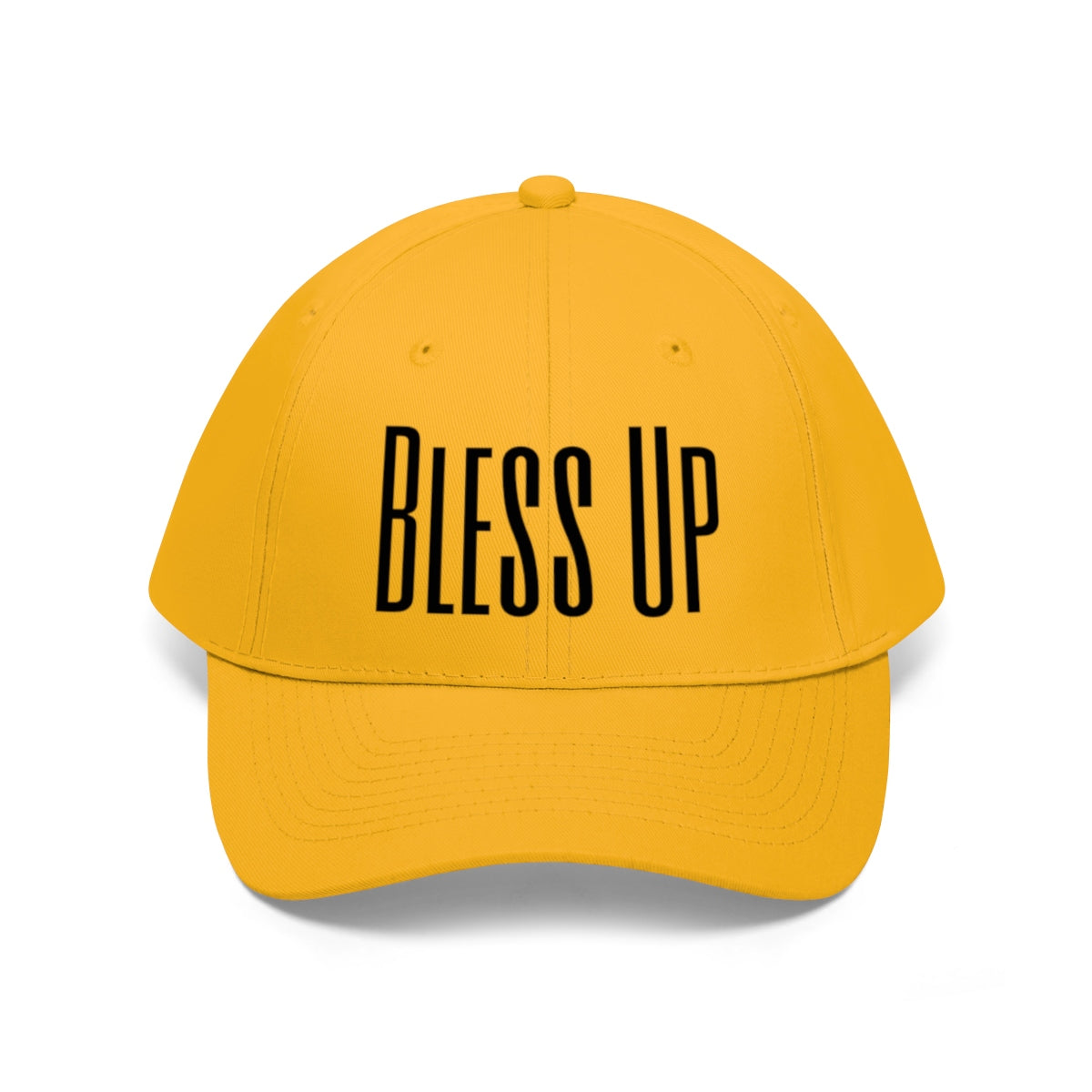 Black Letters "Bless Up" Dad Hat ๐ฝ๐๐พ - VezzyWorld