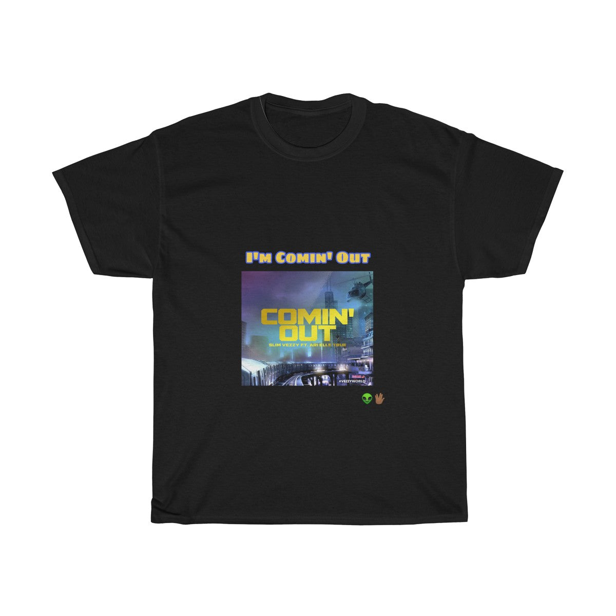 "Comin' Out" Unisex Heavy Cotton Tee π½ππΎ - VezzyWorld