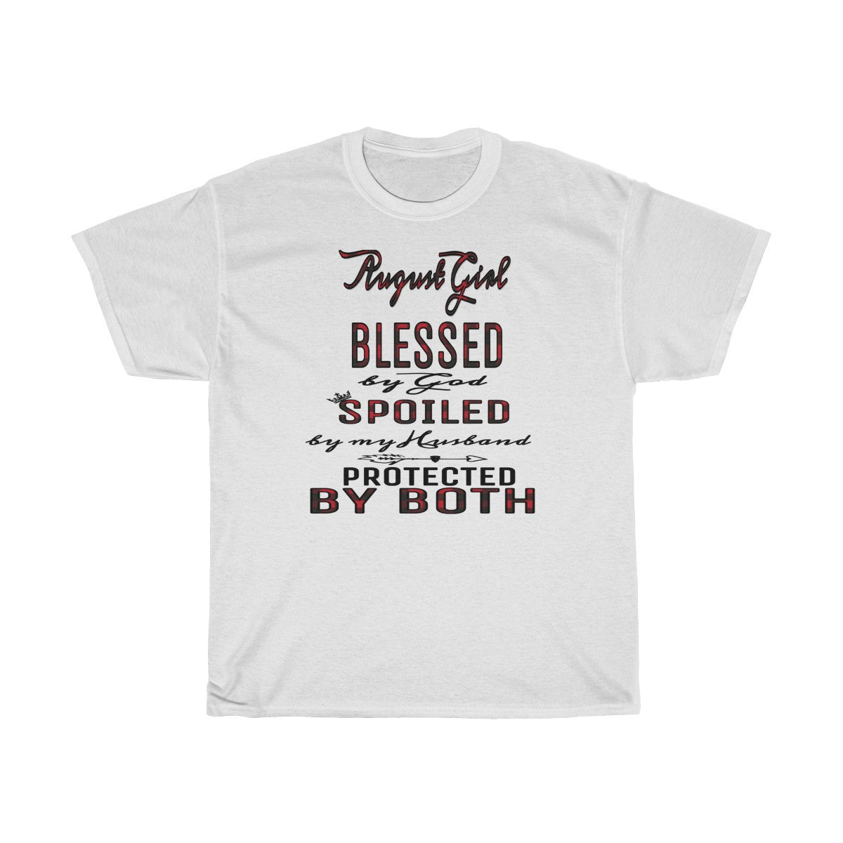 "August Girl" Unisex Heavy Cotton Tee - VezzyWorld