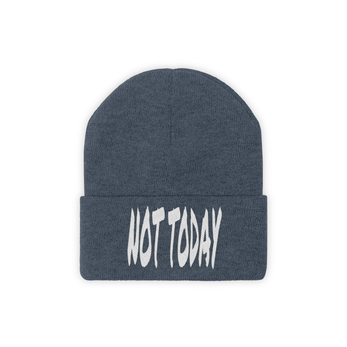 "Not Today" Knit Beanie #VezzyWorld π½ππΎ - VezzyWorld