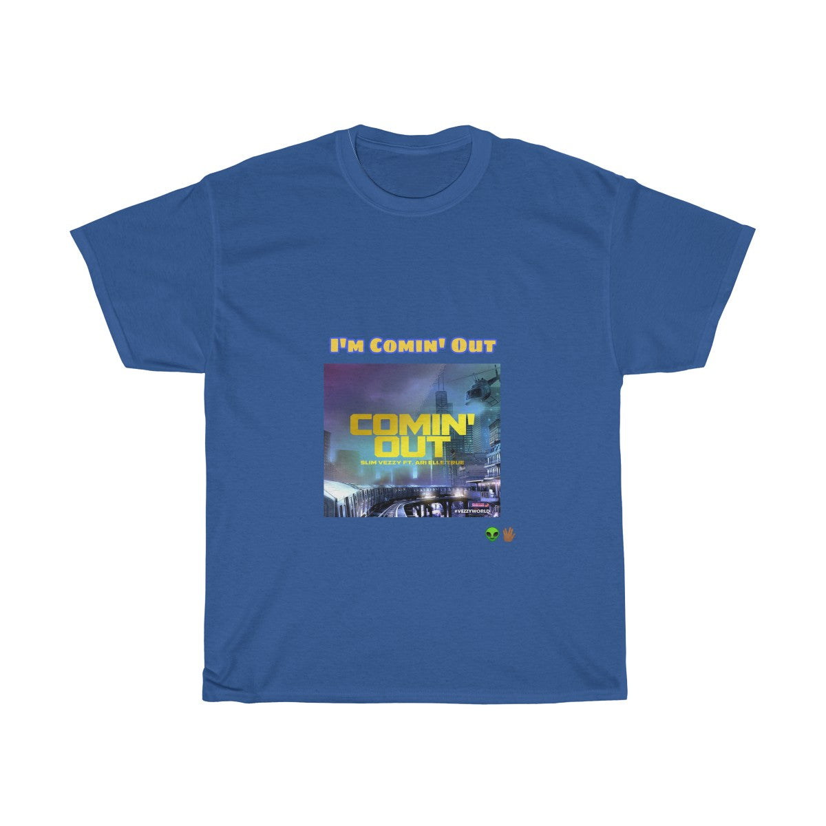 "Comin' Out" Unisex Heavy Cotton Tee π½ππΎ - VezzyWorld