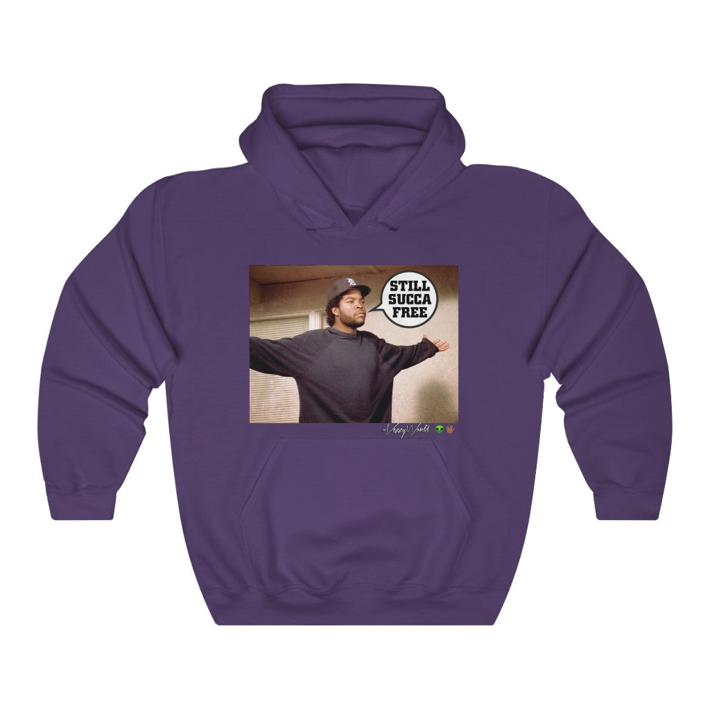 Ice Cube Still Succa Free β’ Edition Hoodie #VezzyWorld π½ππΎ Black Letters - VezzyWorld