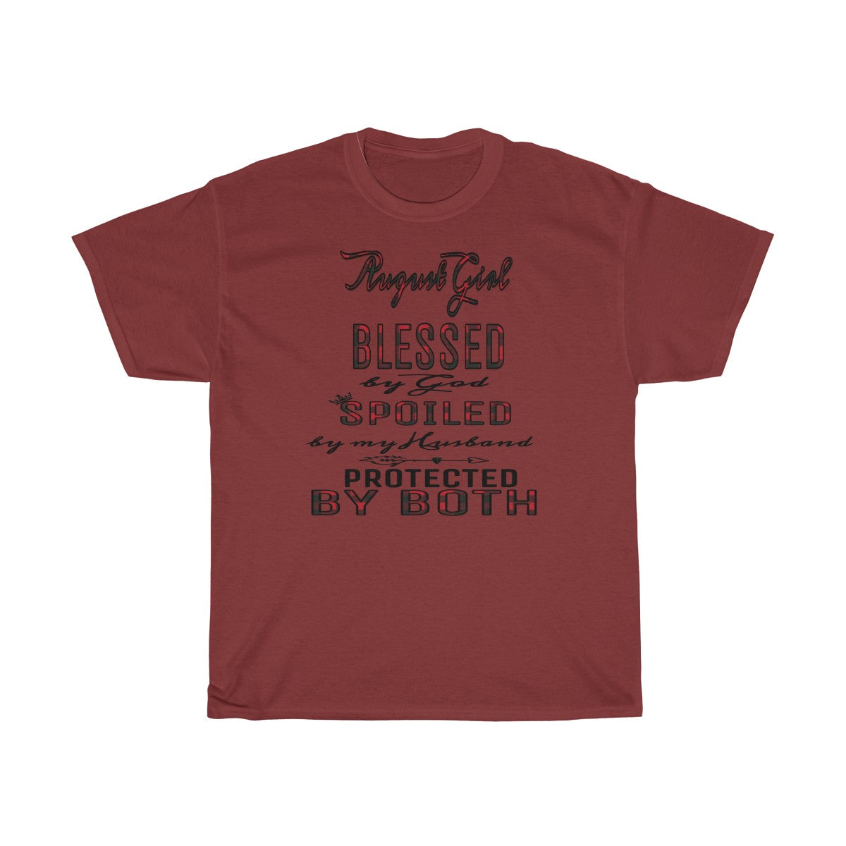 "August Girl" Unisex Heavy Cotton Tee - VezzyWorld