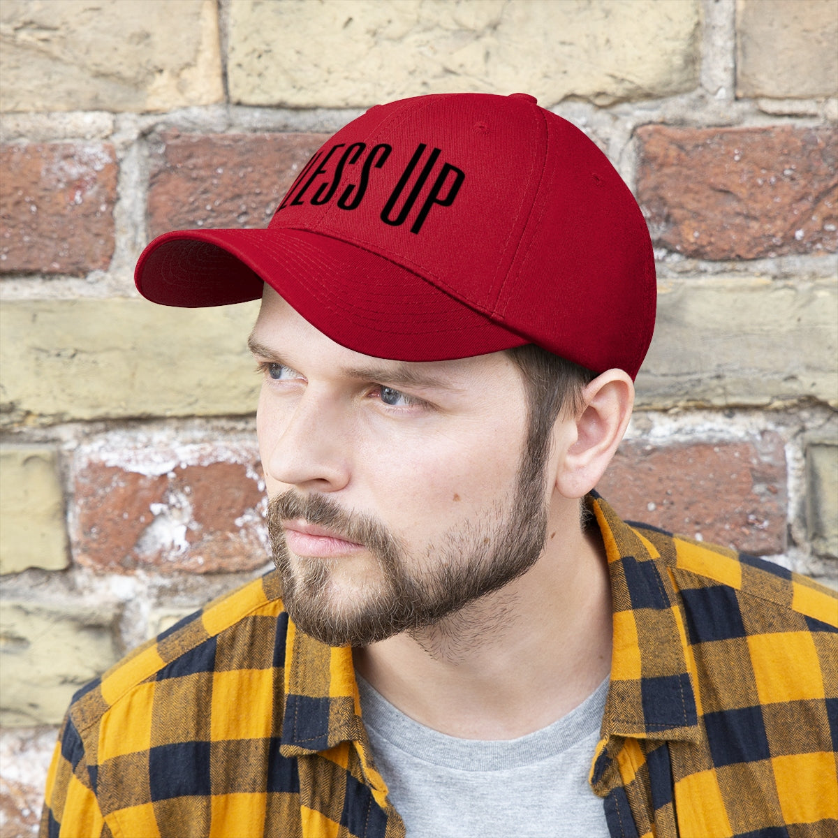 Black Letters "Bless Up" Dad Hat ๐ฝ๐๐พ - VezzyWorld