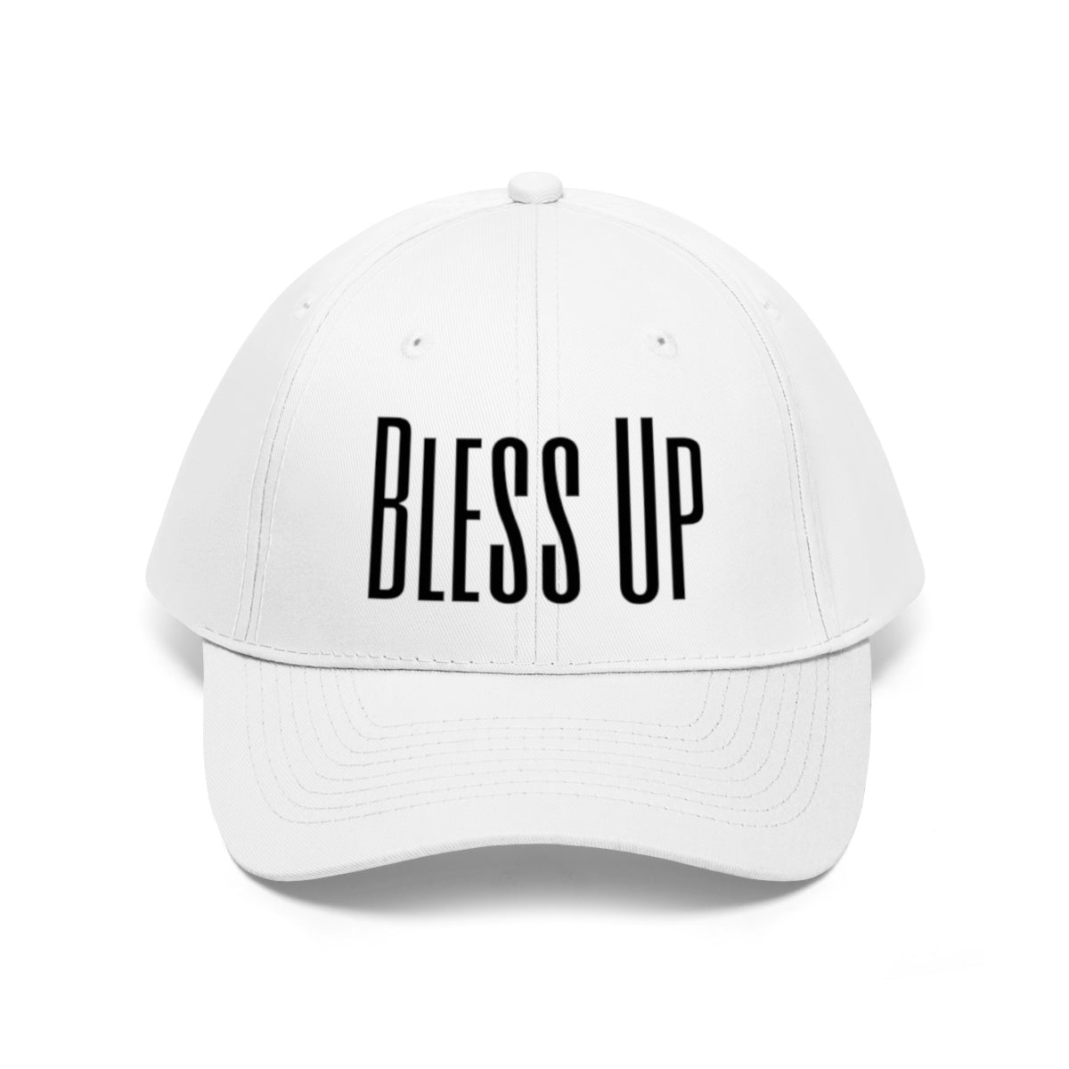 Black Letters "Bless Up" Dad Hat ๐ฝ๐๐พ - VezzyWorld