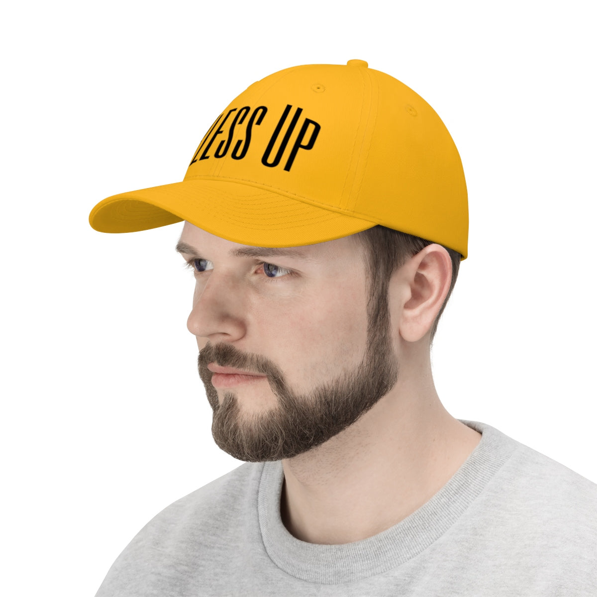Black Letters "Bless Up" Dad Hat ๐ฝ๐๐พ - VezzyWorld