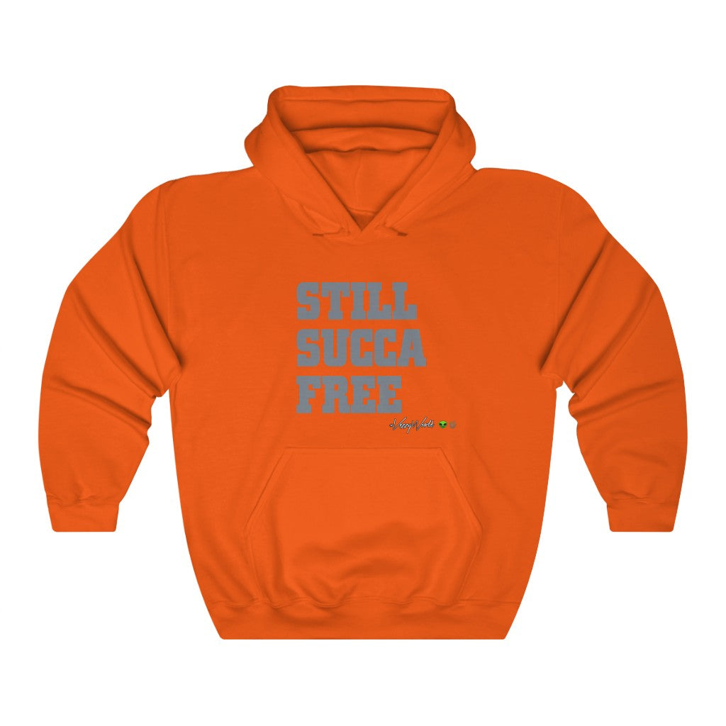 Still Succa Free β’ Hoodie #VezzyWorld π½ππΎ Grey Letters - VezzyWorld