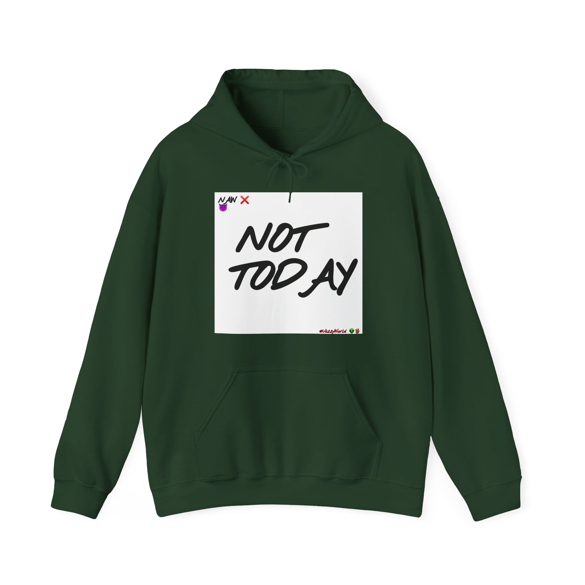 "Not Today" ™ Hoodie #VezzyWorld 👽🖖🏾 - VezzyWorld