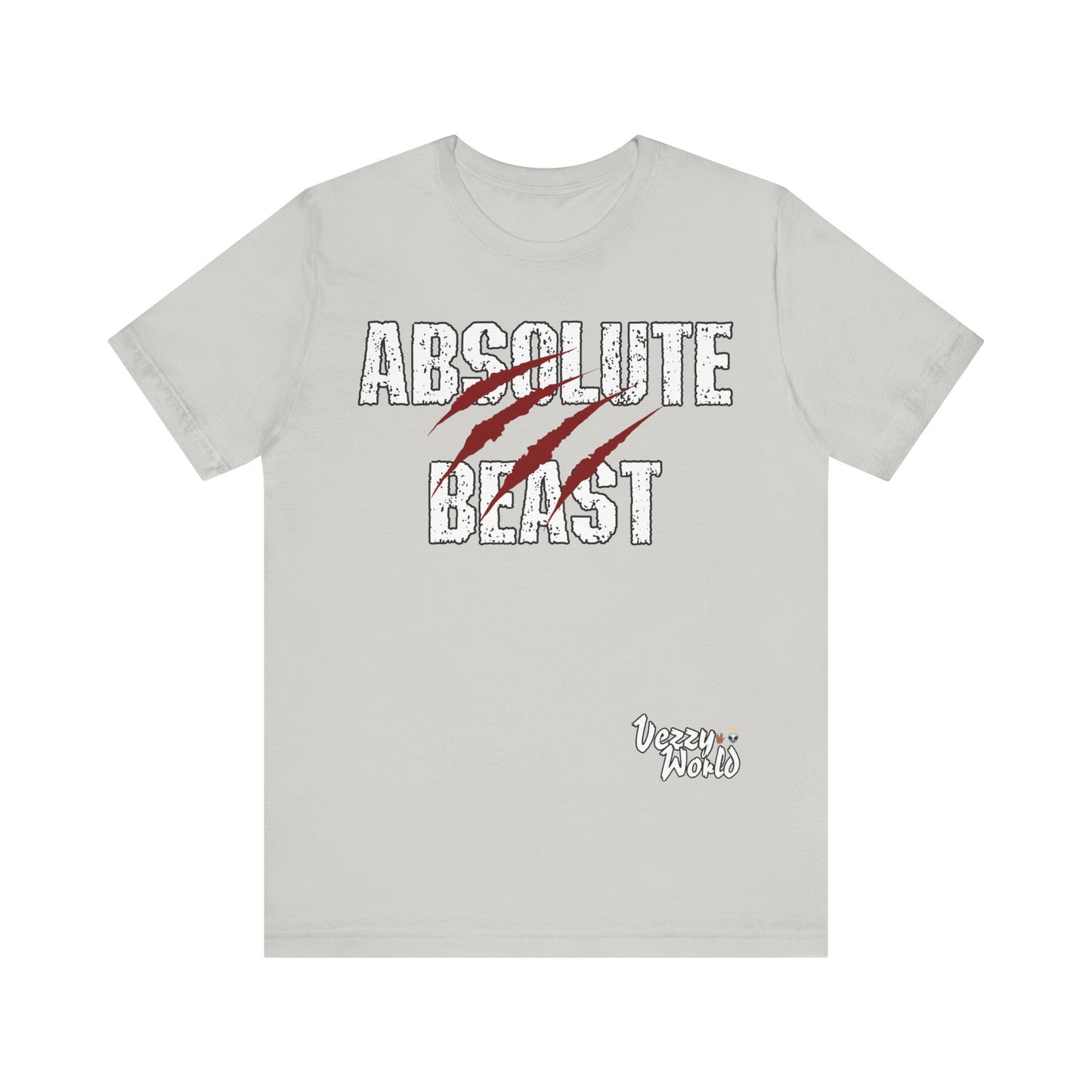 Absolute Beast (Red) Short Sleeve Tee - VezzyWorld