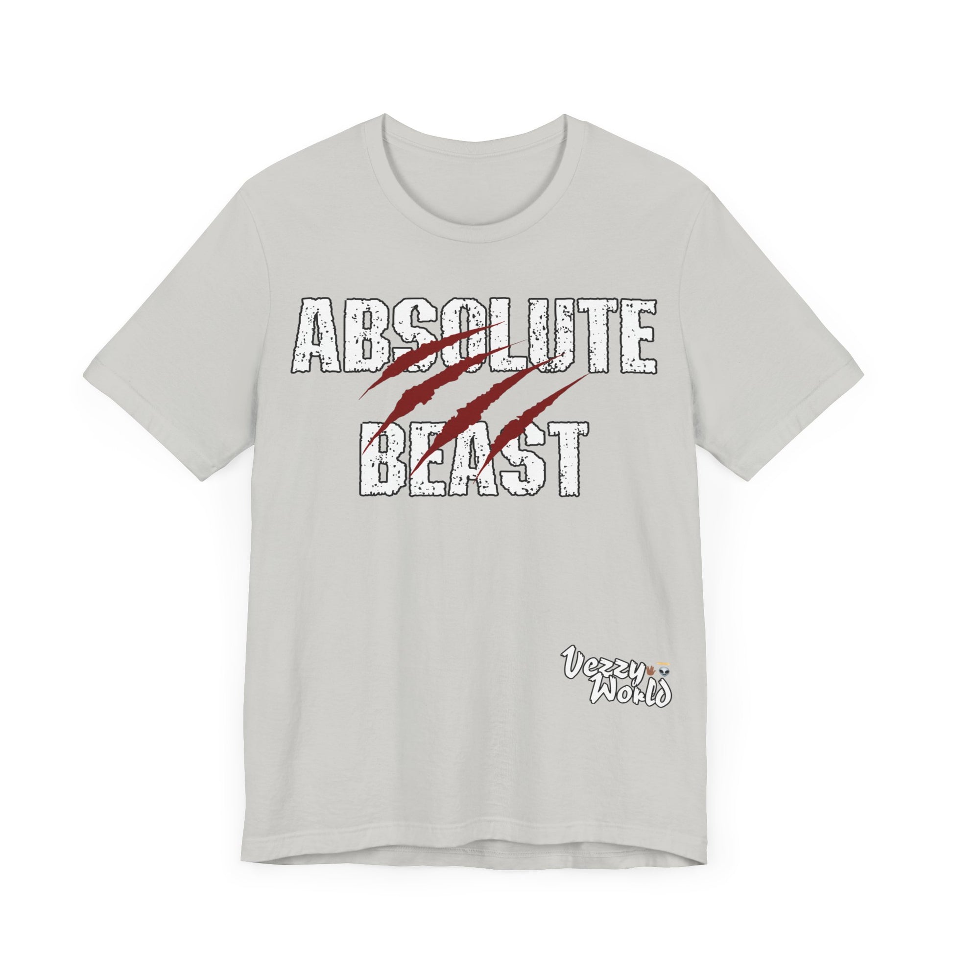 Absolute Beast (Red) Short Sleeve Tee - VezzyWorld