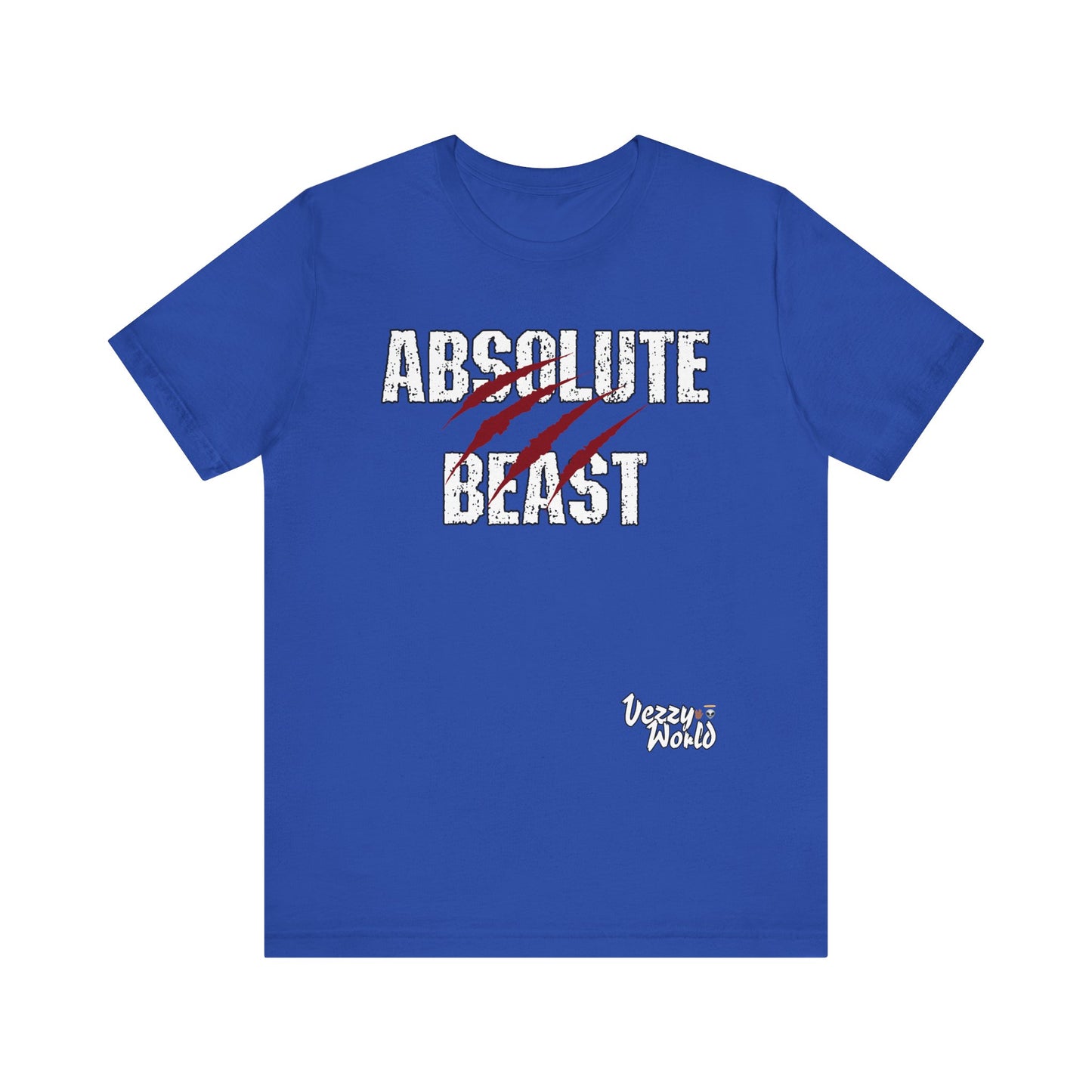 Absolute Beast (Red) Short Sleeve Tee - VezzyWorld