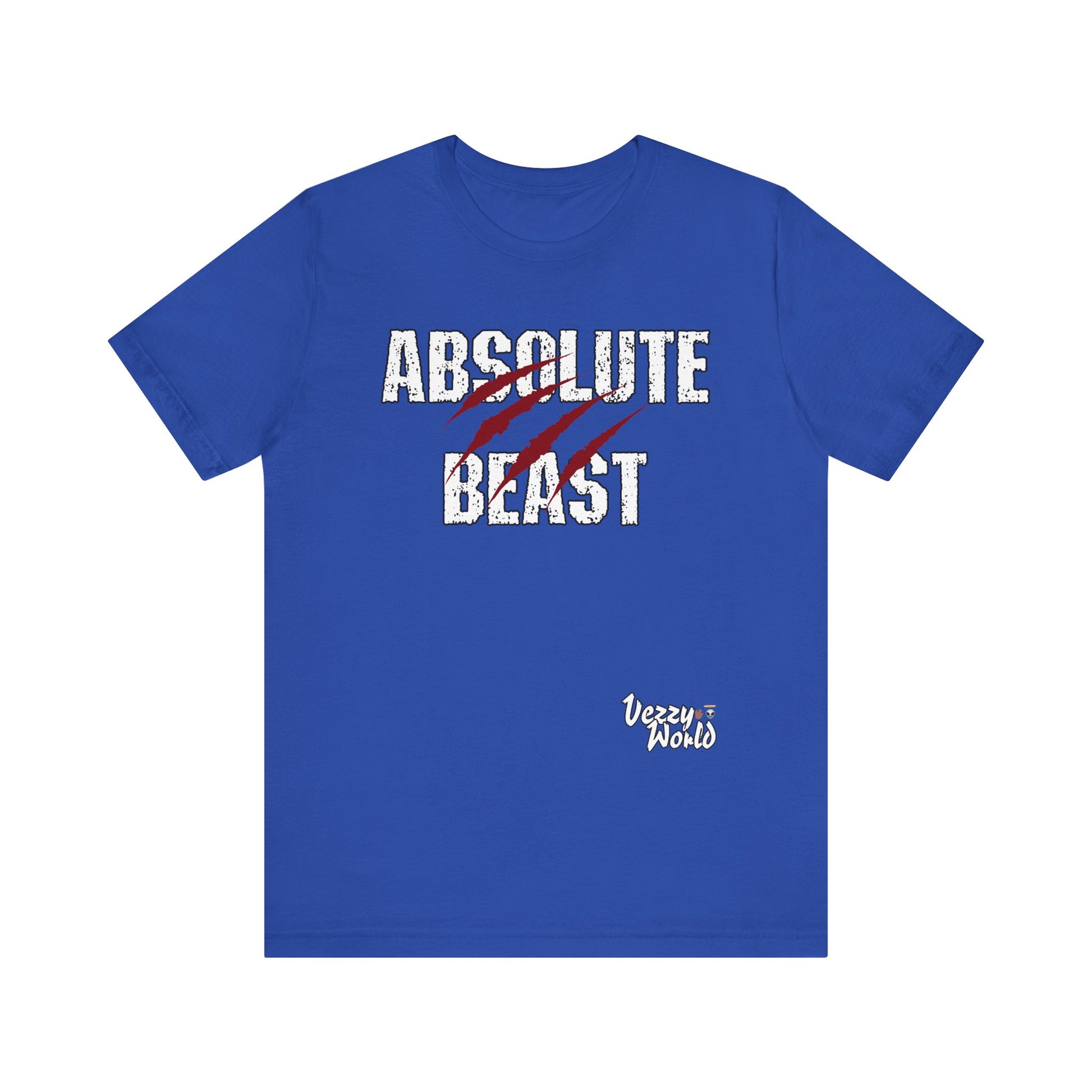 Absolute Beast (Red) Short Sleeve Tee - VezzyWorld