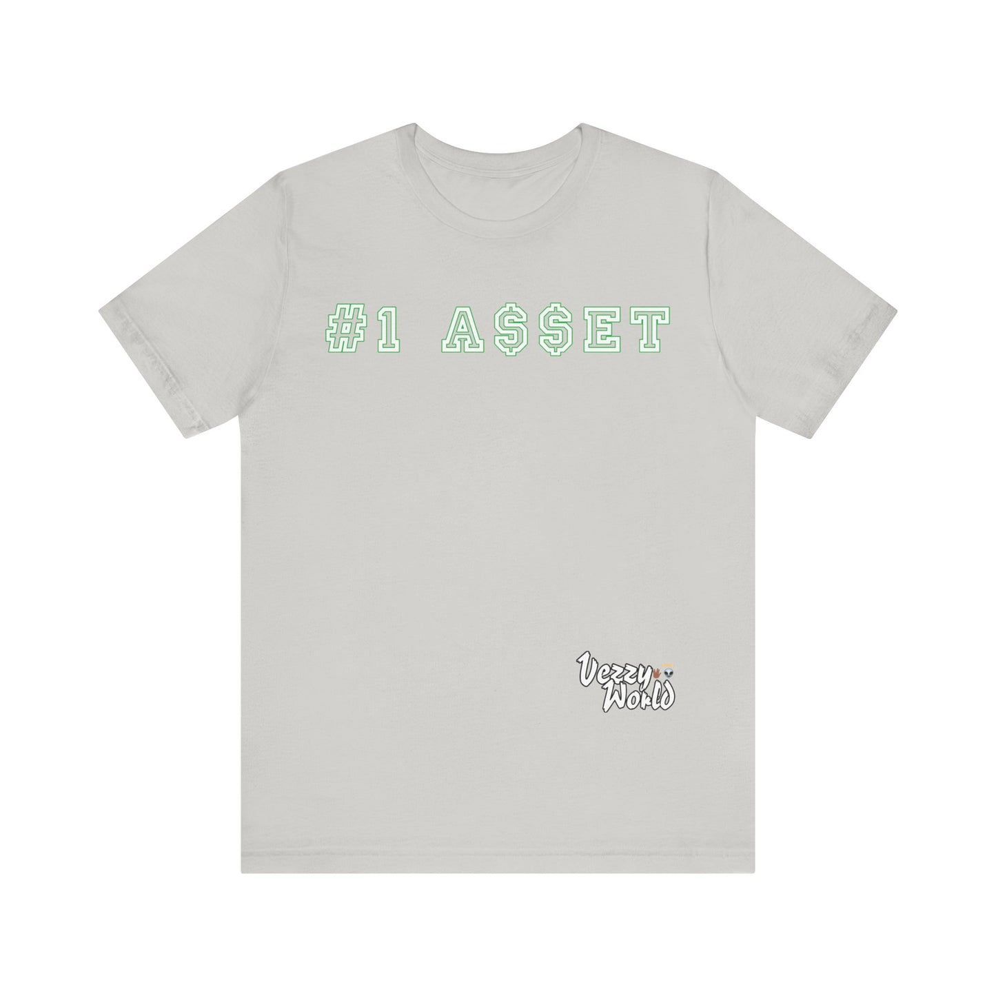 #1 Asset (Green) Short Sleeve Tee - VezzyWorld