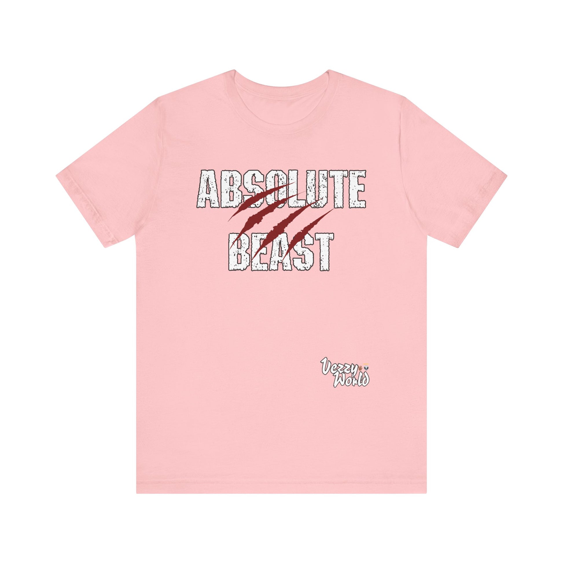 Absolute Beast (Red) Short Sleeve Tee - VezzyWorld