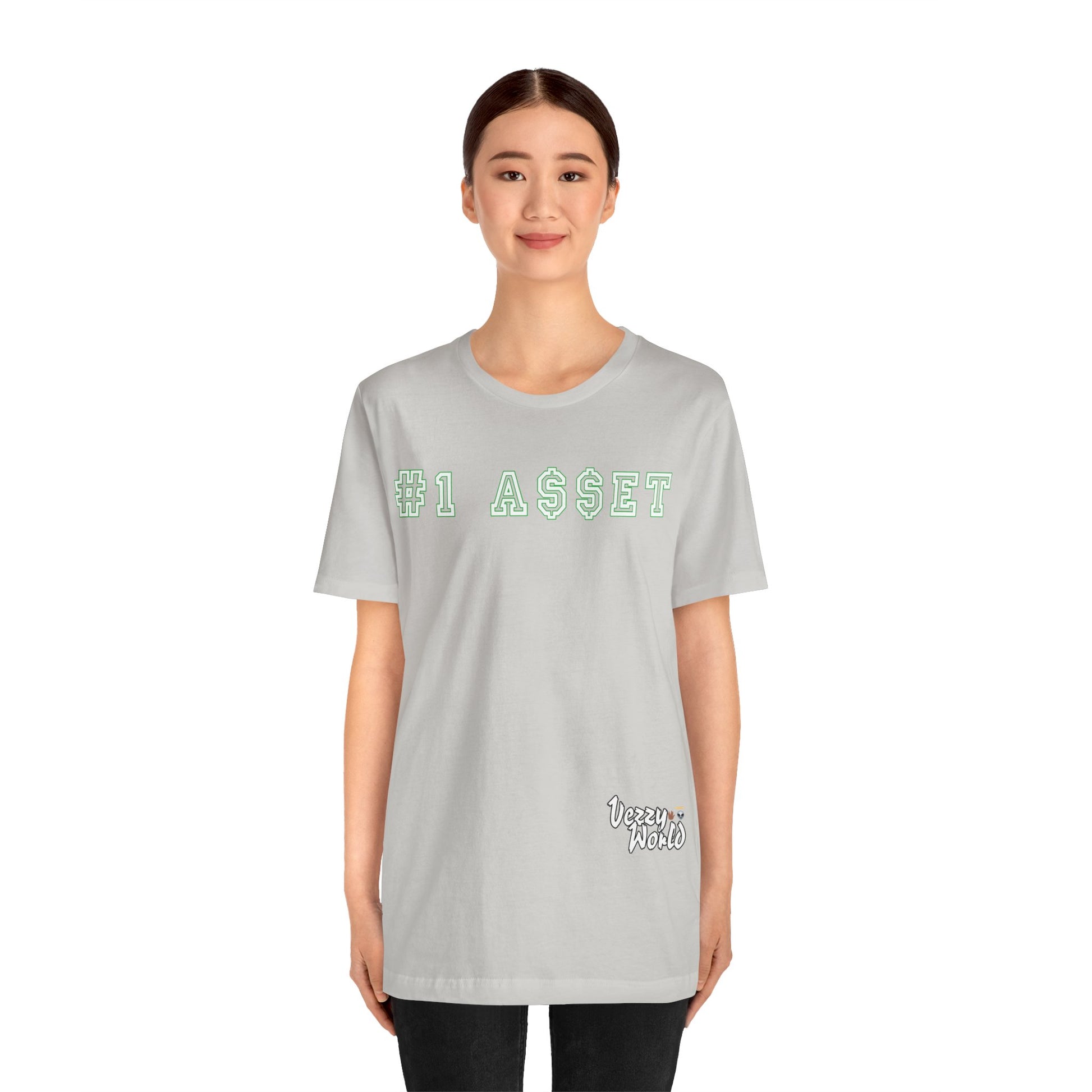 #1 Asset (Green) Short Sleeve Tee - VezzyWorld