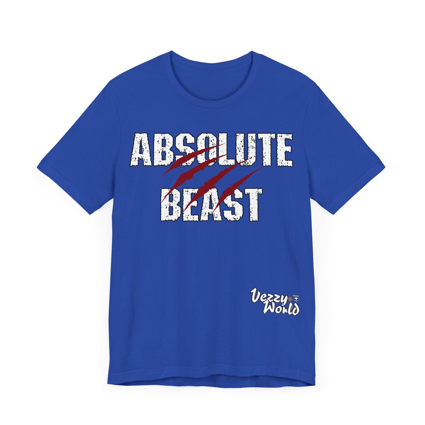 Absolute Beast (Red) Short Sleeve Tee - VezzyWorld