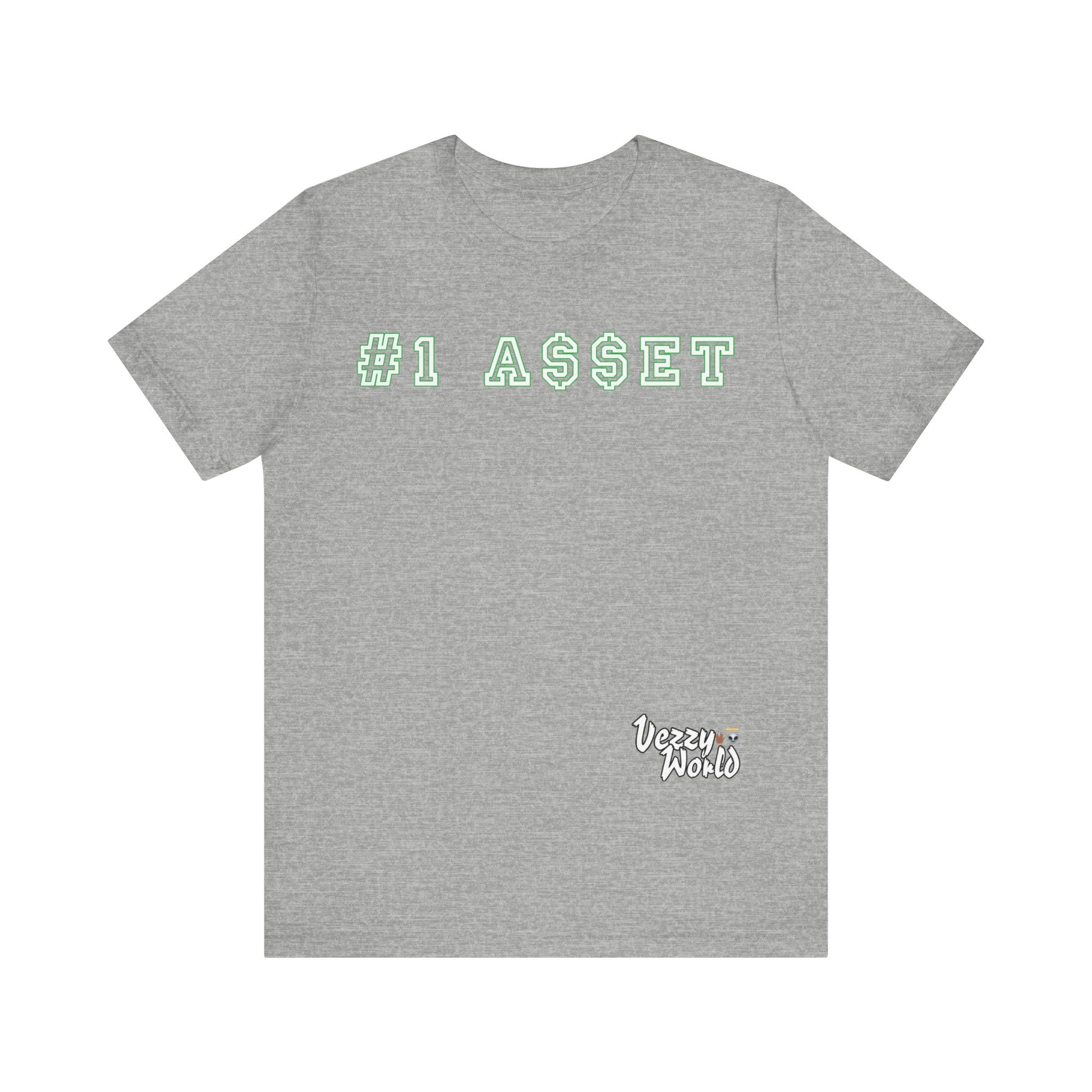 #1 Asset (Green) Short Sleeve Tee - VezzyWorld