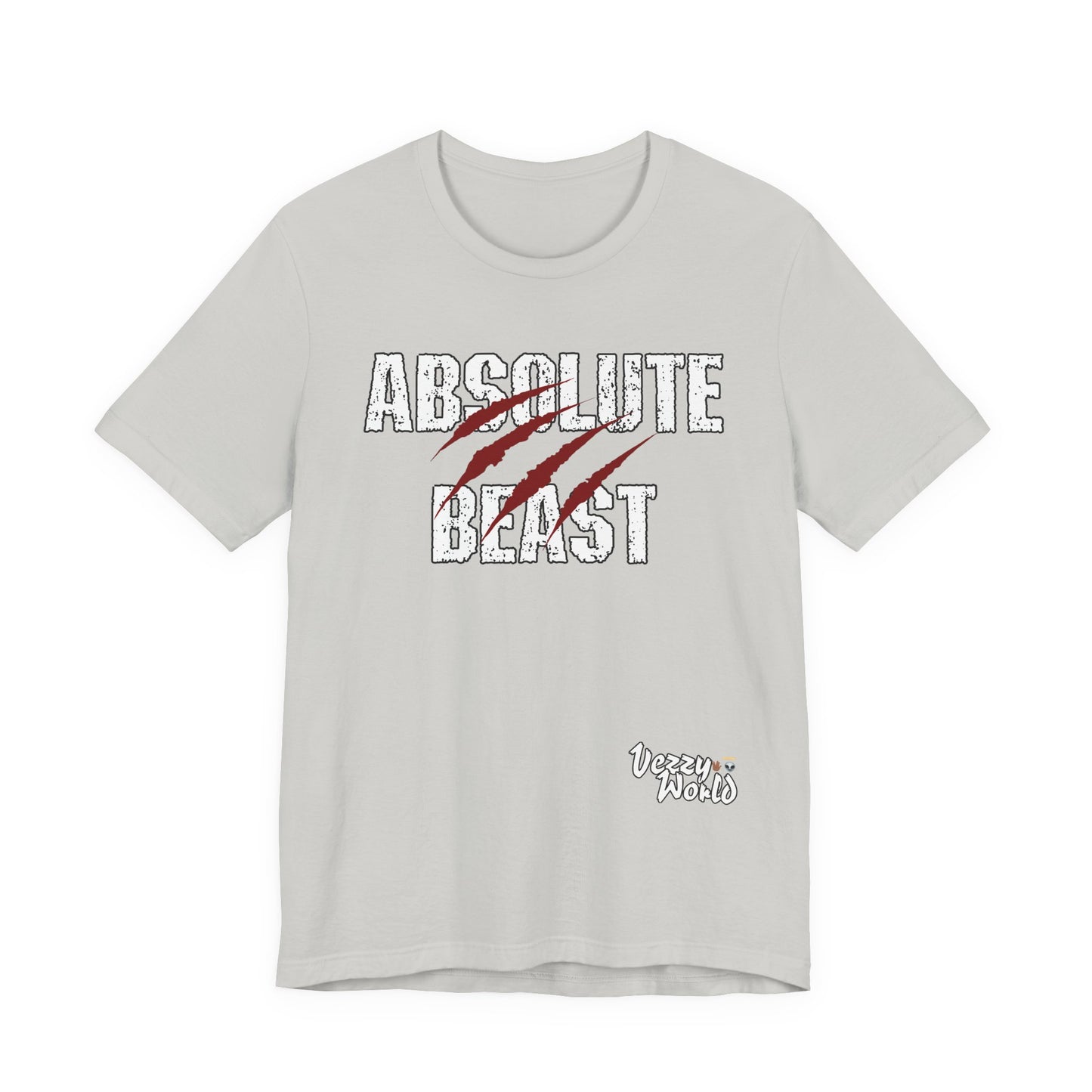 Absolute Beast (Red) Short Sleeve Tee - VezzyWorld