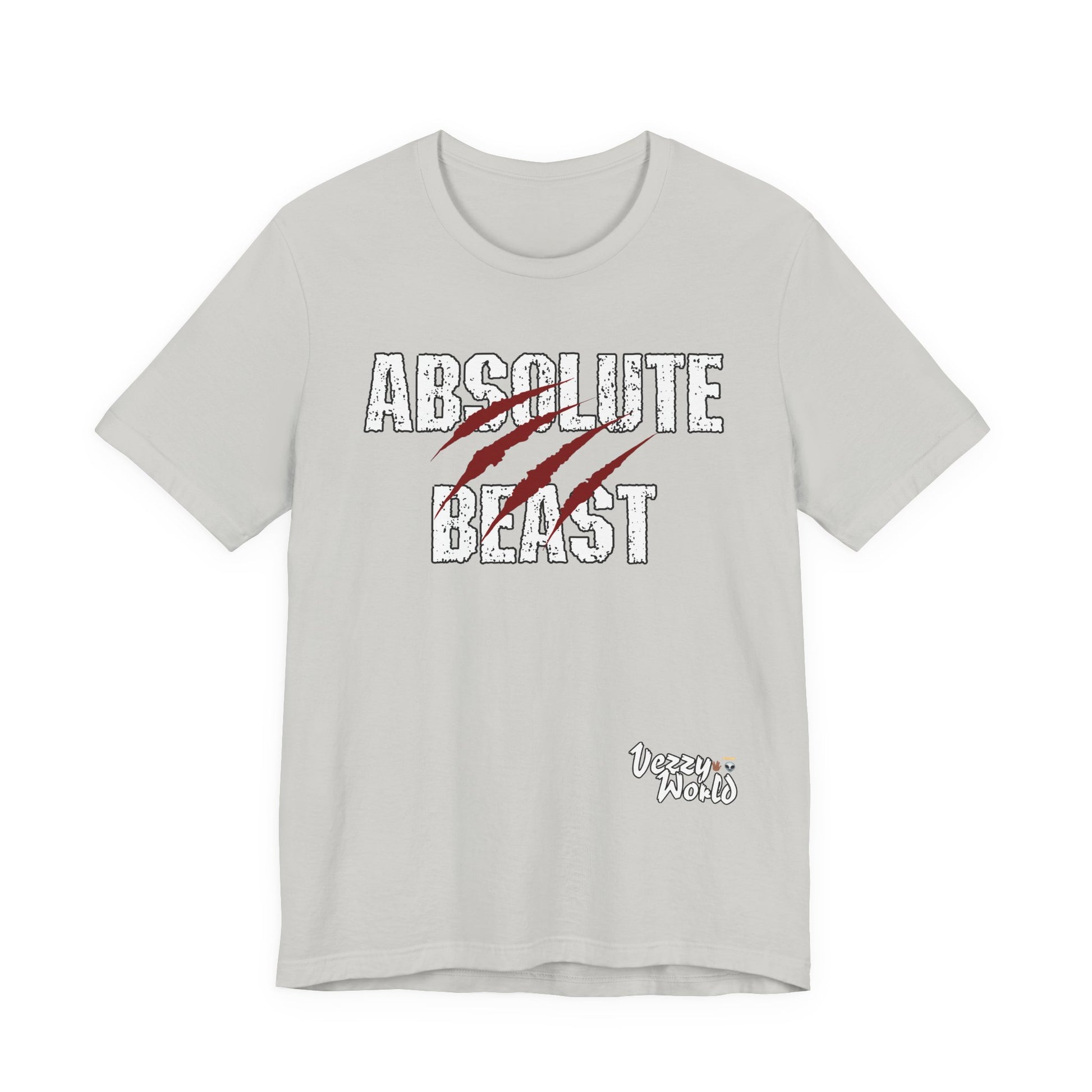 Absolute Beast (Red) Short Sleeve Tee - VezzyWorld