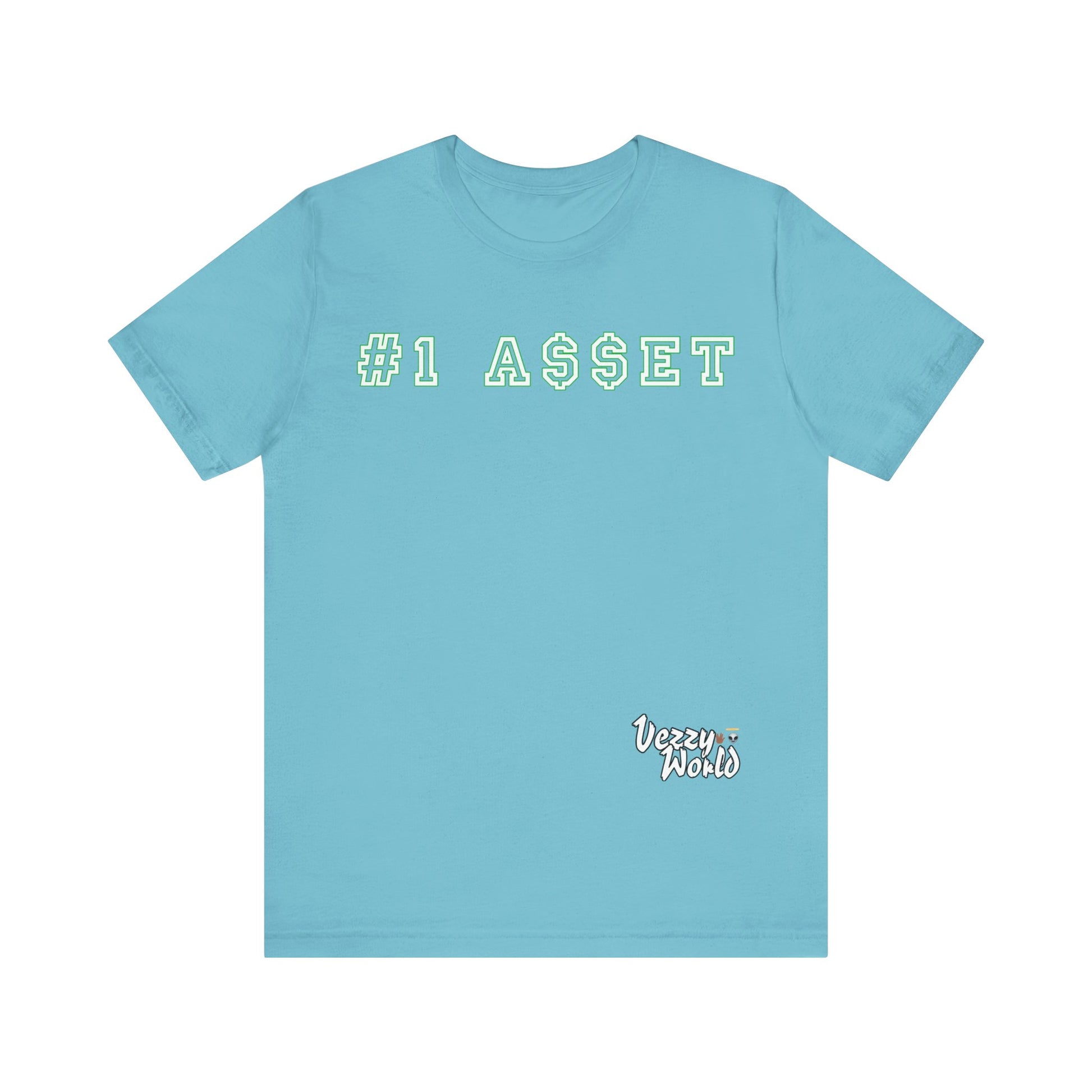 #1 Asset (Green) Short Sleeve Tee - VezzyWorld