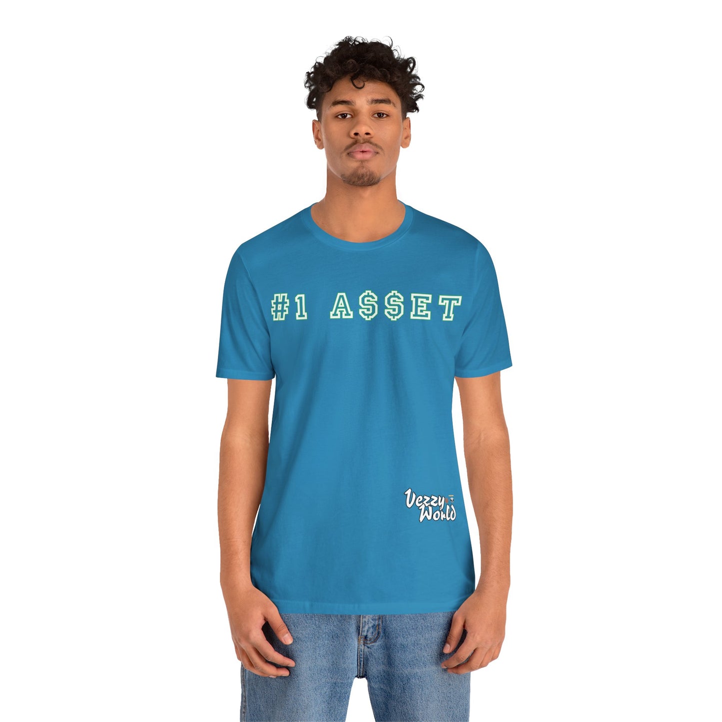 #1 Asset (Green) Short Sleeve Tee - VezzyWorld