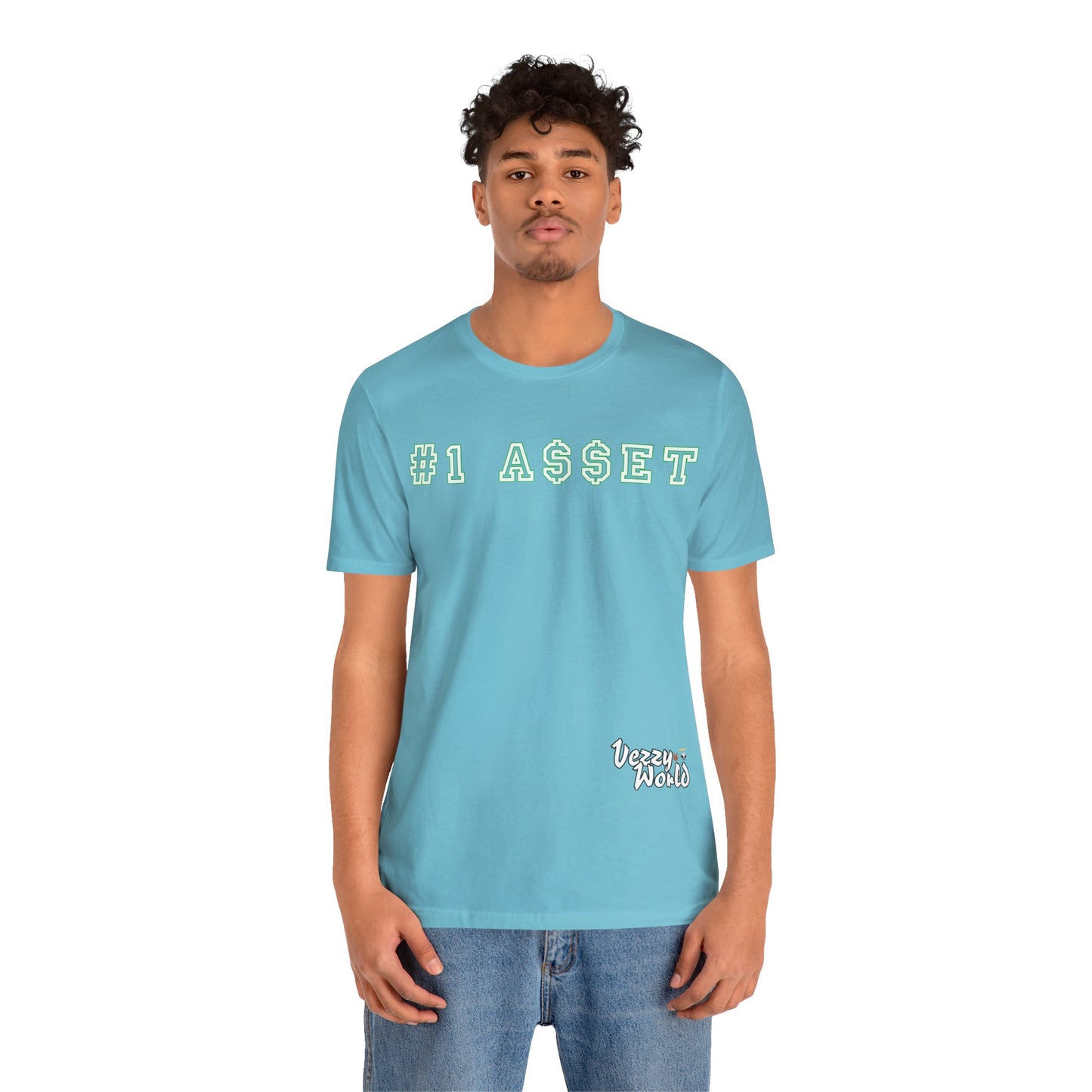 #1 Asset (Green) Short Sleeve Tee - VezzyWorld