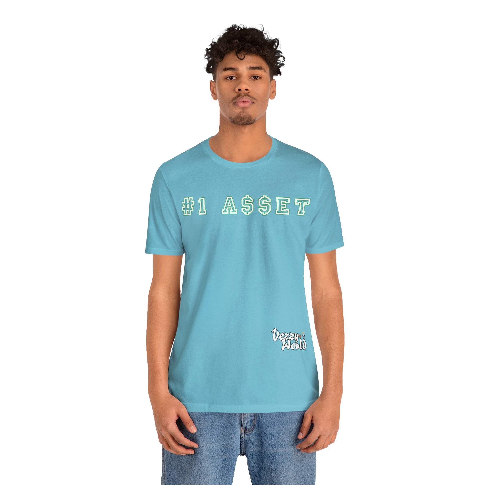 #1 Asset (Green) Short Sleeve Tee - VezzyWorld