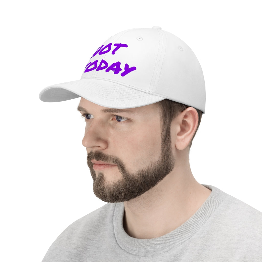 Purple Marker "Not Today" Hat - VezzyWorld