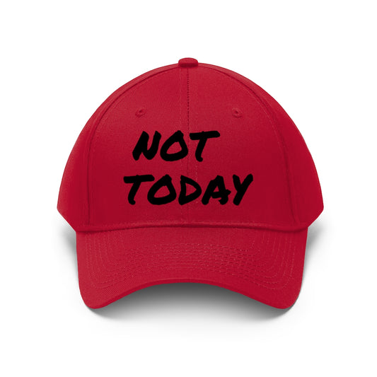 Black Marker "Not Today" Hat 👽🖖🏾 - VezzyWorld