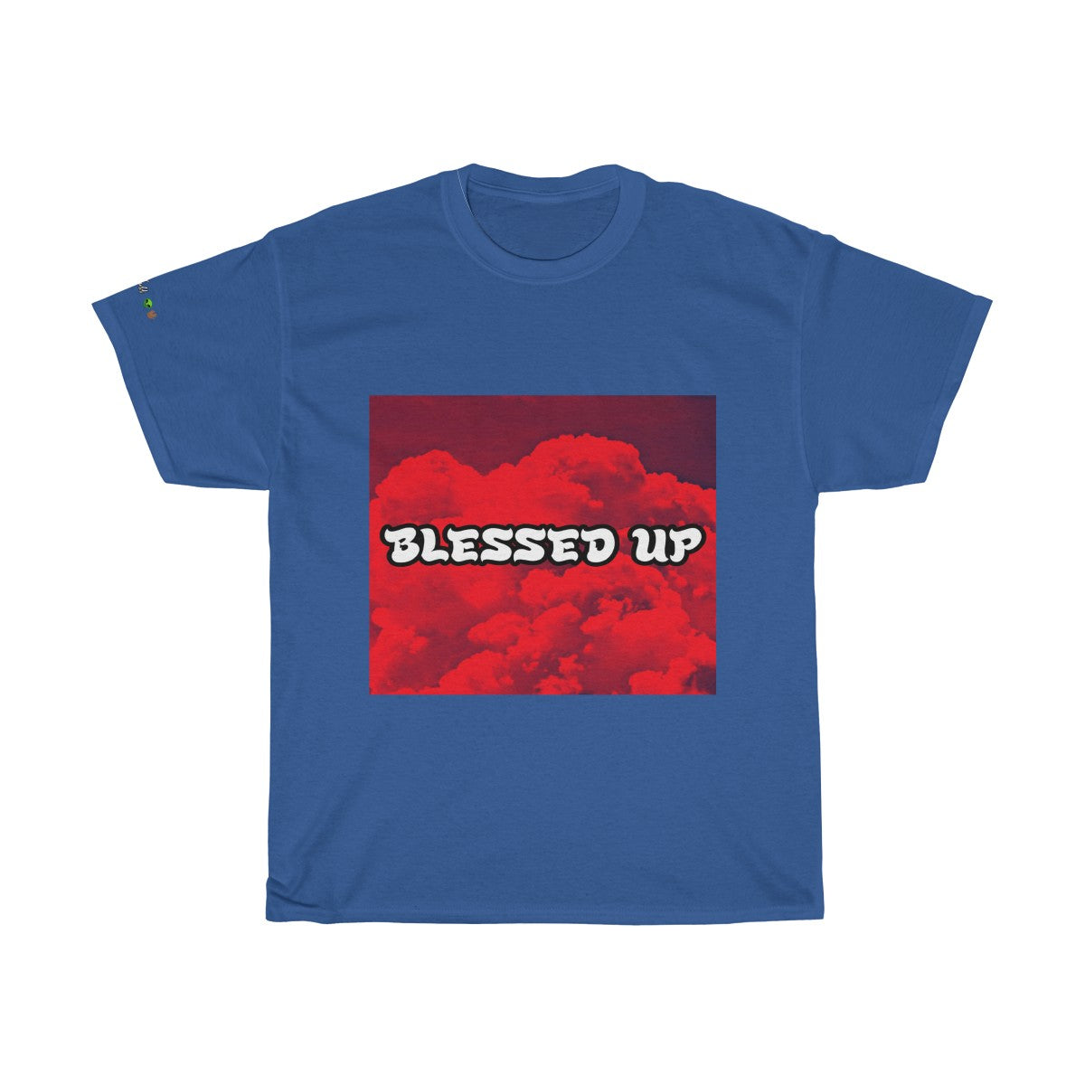 "Blessed Up" Cloudy - Tee #VezzyWorld 👽🖖🏾 - VezzyWorld