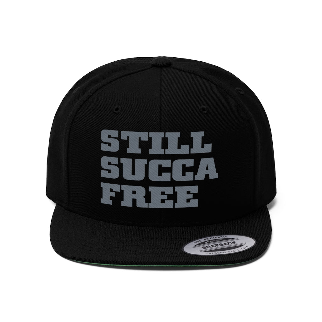 Still Succa Free - Grey Letters - Snapback #VezzyWorld - VezzyWorld