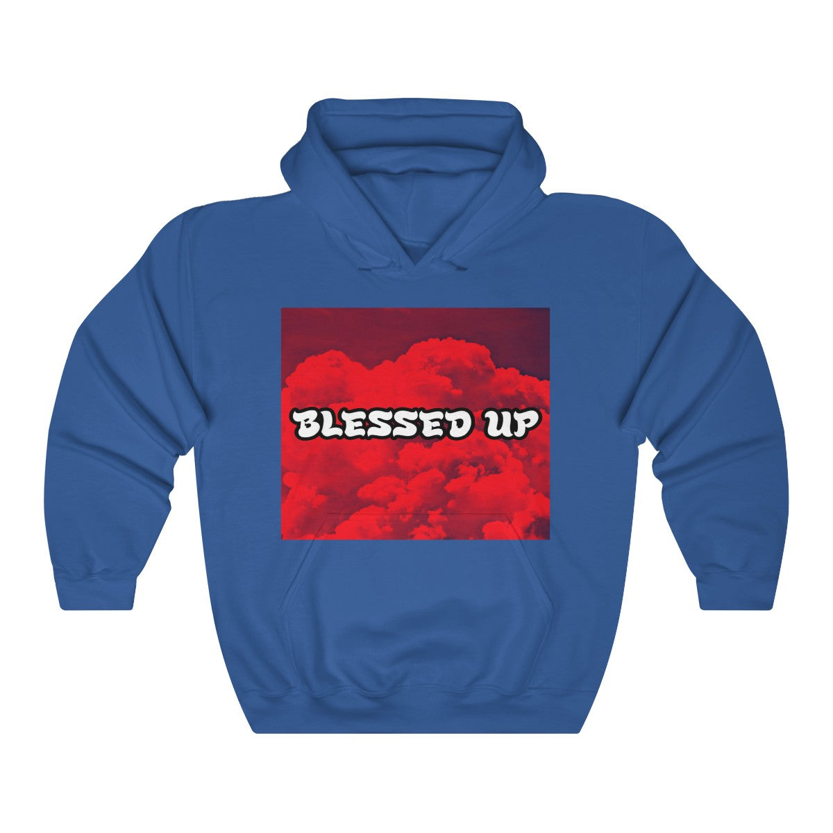 "Blessed Up" Cloudy - ™ Hoodie #VezzyWorld 👽🖖🏾 - VezzyWorld