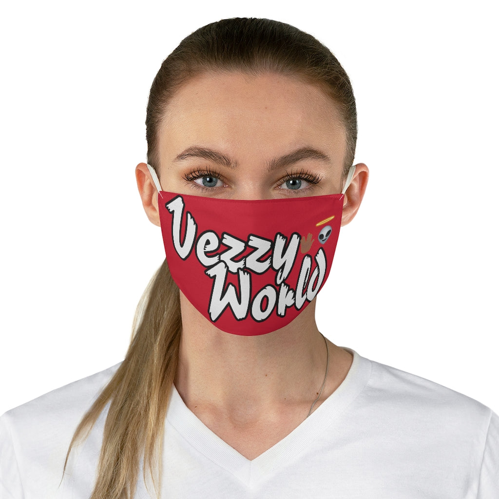 VezzyWorld w/😇 - Red Face Mask - VezzyWorld