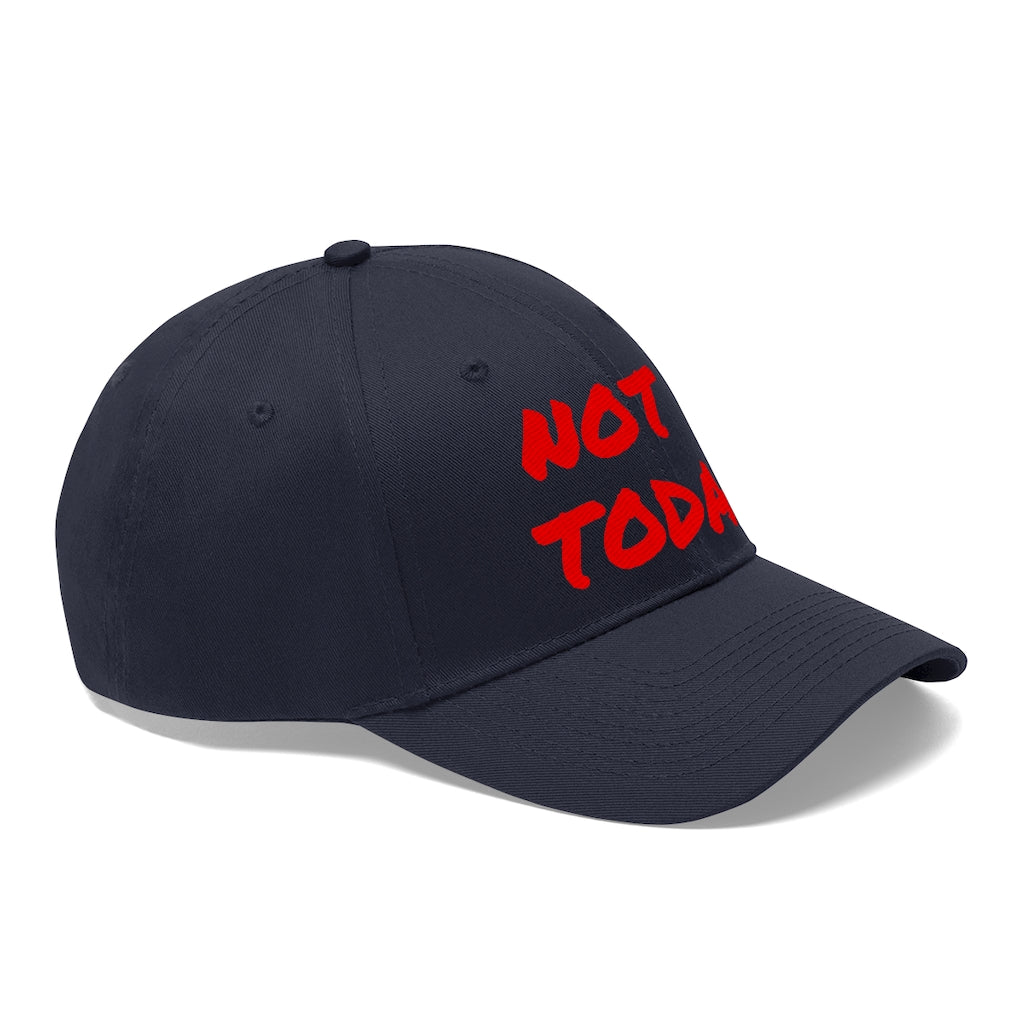 Red Marker "Not Today" Hat 👽🖖🏾 - VezzyWorld