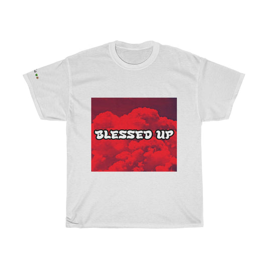 "Blessed Up" Cloudy - Tee #VezzyWorld 👽🖖🏾 - VezzyWorld