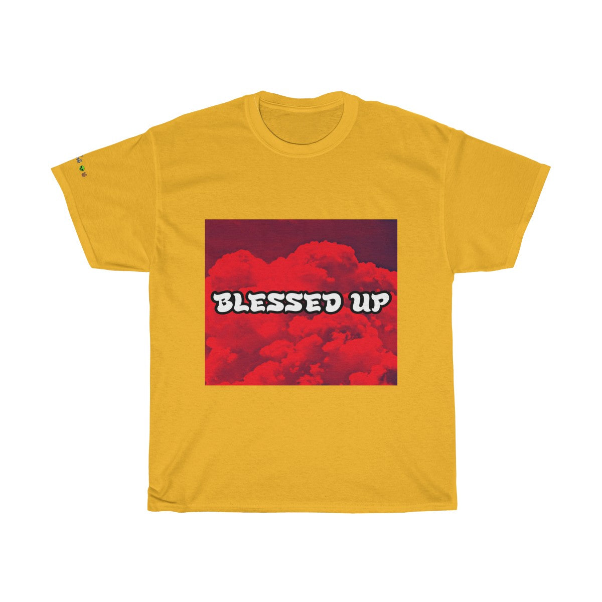 "Blessed Up" Cloudy - Tee #VezzyWorld 👽🖖🏾 - VezzyWorld