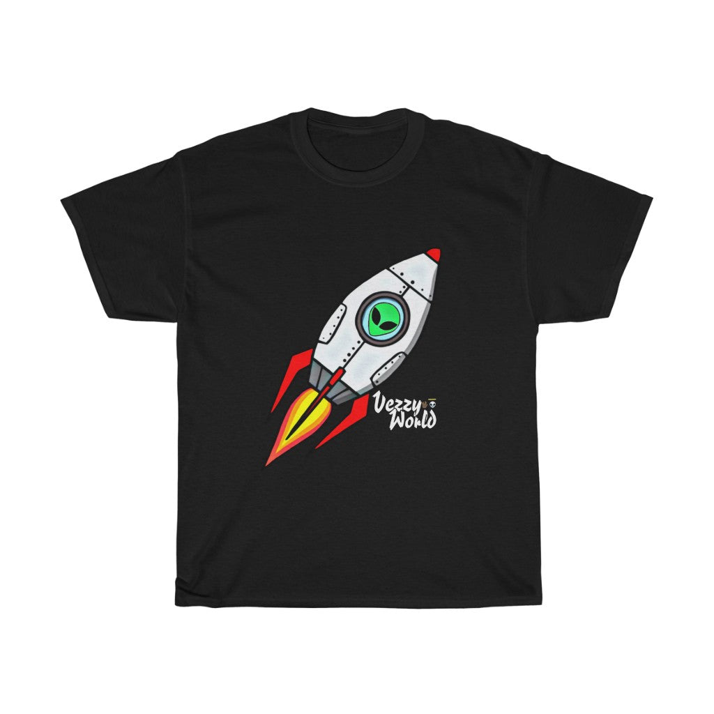 Total Blast Off Big Head - Tee - VezzyWorld