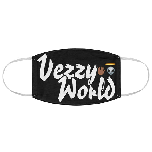 VezzyWorld w/😇 - Black Face Mask - VezzyWorld