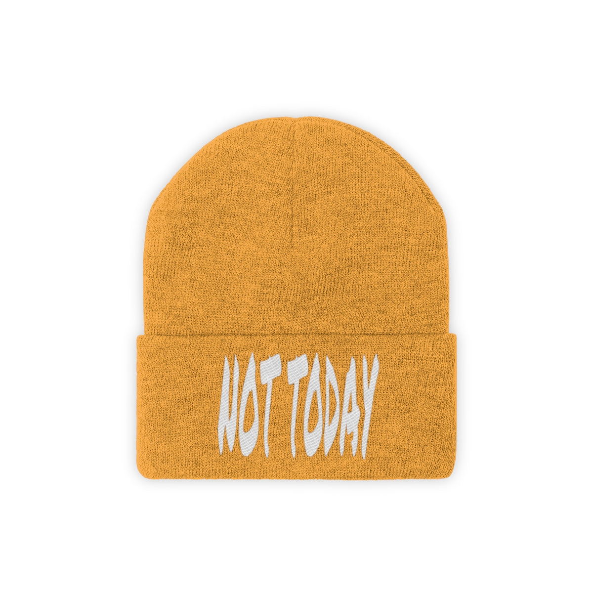 "Not Today" Knit Beanie #VezzyWorld 👽🖖🏾 - VezzyWorld