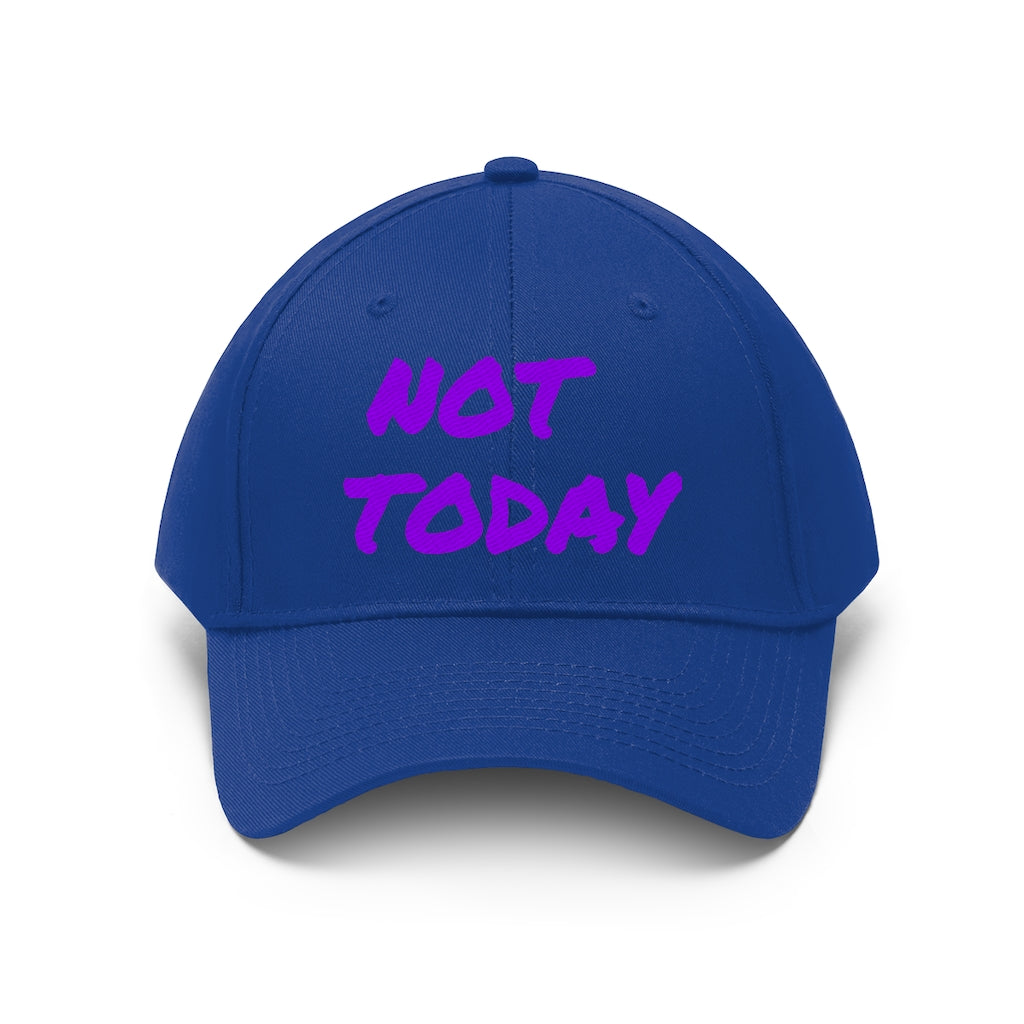 Purple Marker "Not Today" Hat - VezzyWorld