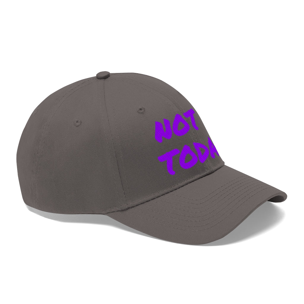 Purple Marker "Not Today" Hat - VezzyWorld