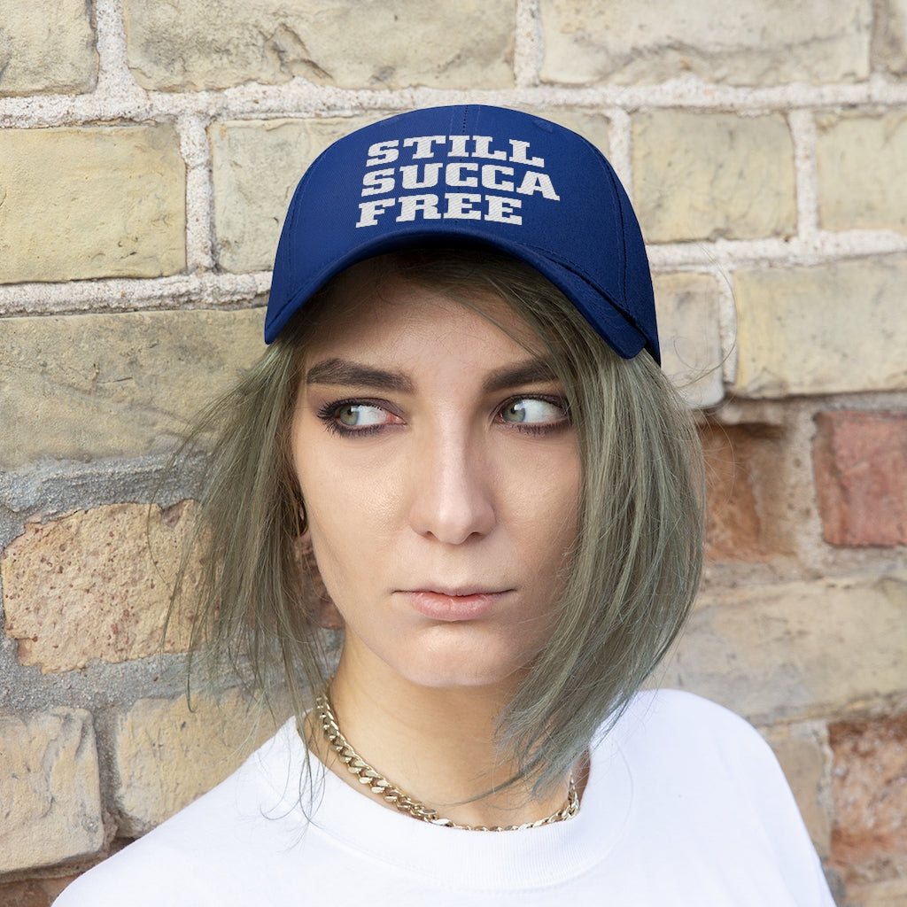 Still SUCCA Free - Unisex Twill Hat 👽 - VezzyWorld